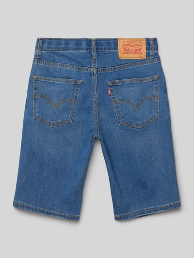 Levi’s® Kids Korte slim fit jeans met Blauw - 3