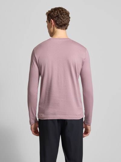 Marc O'Polo Shaped fit shirt met lange mouwen van puur katoen Oudroze - 5