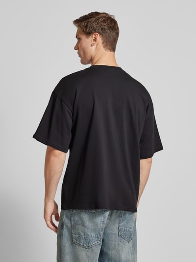 REVIEW T-Shirt mit Rundhalsausschnitt Black 5