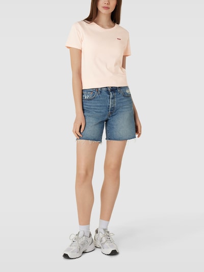 Levi's® T-Shirt mit Label-Stitching Rosa 1