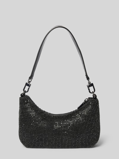 Guess Handtas met strass-steentjes, model 'ZALINA MINI' Zwart - 4