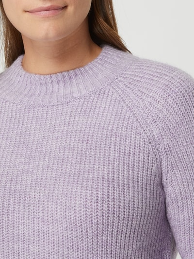 Only Pullover mit Stehkragen Modell 'Jade' Flieder Melange 3