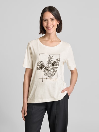 Betty Barclay T-Shirt mit Motiv-Print Offwhite 4
