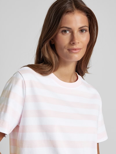 Selected Femme T-shirt met ronde hals, model 'ESSENTIAL' Roze - 3