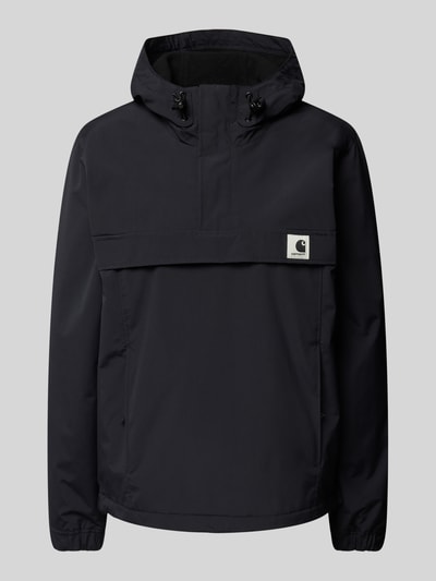 Carhartt Work In Progress Windbreaker mit Kapuze Modell 'NIMBUS PULLOVER' Black 2