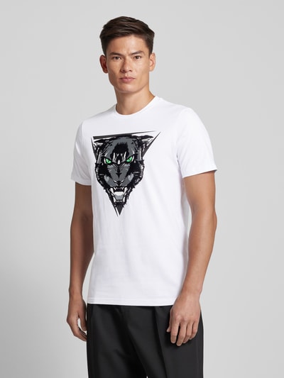 Antony Morato T-Shirt mit Motiv-Print Weiss 4