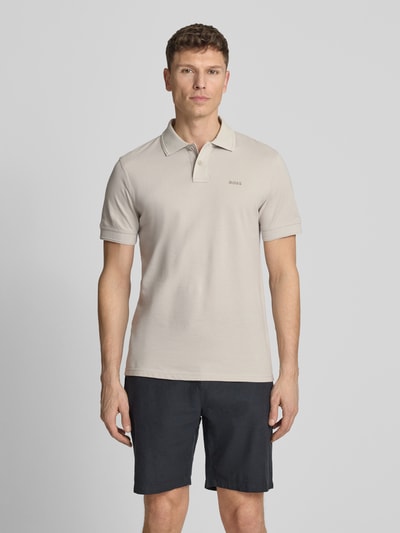 BOSS Orange Regular Fit Poloshirt aus reiner Baumwolle Modell 'PRIME' Sand 4