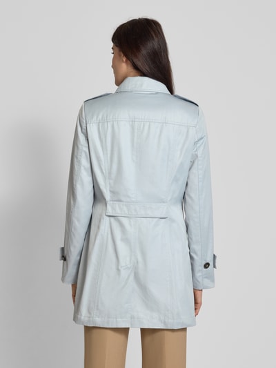 Fuchs Schmitt Trenchcoat met strookzakken Lichtblauw - 5