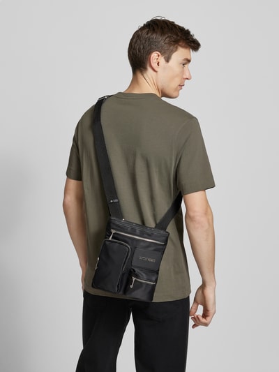 Antony Morato Crossbody Bag mit Außenfächern Black 1