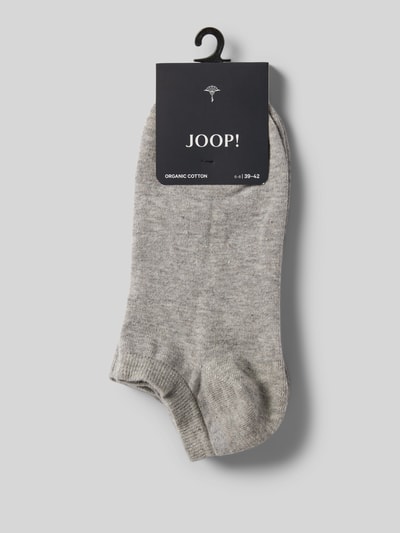 JOOP! Collection Sneakersocken mit Label-Print Mittelgrau Melange 3