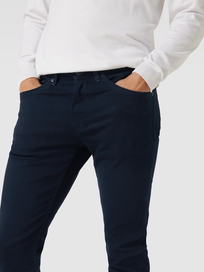 Matinique Broek in 5-pocketmodel, model 'pete' Marineblauw - 3