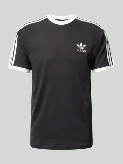 adidas Originals T-Shirt mit Label-Stitching Black 2