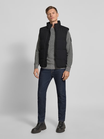 Tom Tailor Denim Regular fit outdoorvest met opstaande kraag  - 1