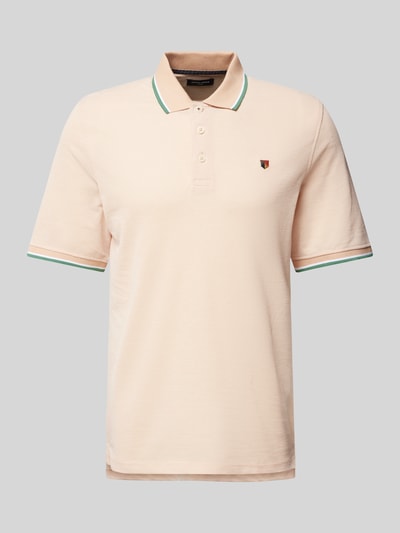 Jack & Jones Premium Koszulka polo o kroju regular fit z wyhaftowanym logo model ‘BLUWIN’ Morelowy 2