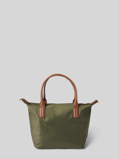 Tommy Hilfiger Umhängetasche mit echtem Leder-Besatz Modell 'POPETTE' Lind 4