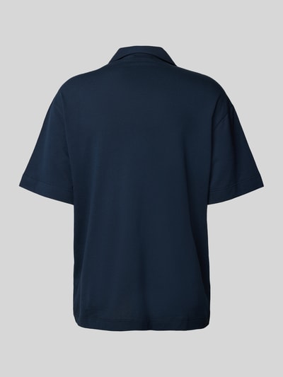 Emporio Armani Freizeithemd mit Label-Stitching Dunkelblau 5