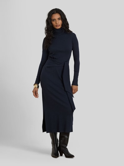 Lauren Ralph Lauren Regular Fit Freizeitkleid aus Baumwoll-Modal-Mix  Marine 3