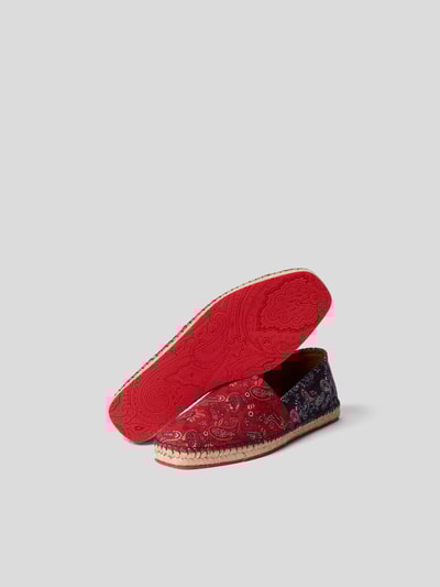 Etro Espadrilles mit Paisley-Dessin Weiß 5