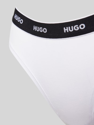 HUGO Slip mit elastischem Label-Bund im 3er-Pack Rot 2