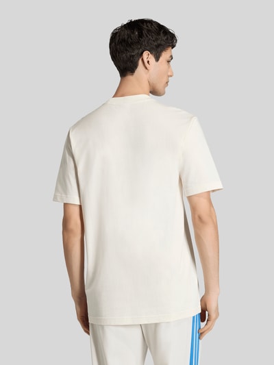 adidas Sportswear t-shirt o kroju regular fit z czystej bawełny Złamany biały 5