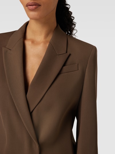 Calvin Klein Womenswear Blazer mit Reverskragen Dunkelbraun 3