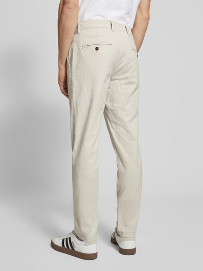 Jack & Jones Slim fit chino met steekzakken, model 'MARCO' Lichtgrijs - 5