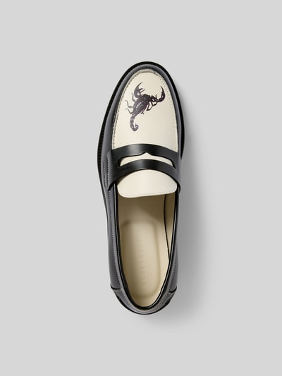 Duke & Dexter Loafer mit Motiv-Print Black 4