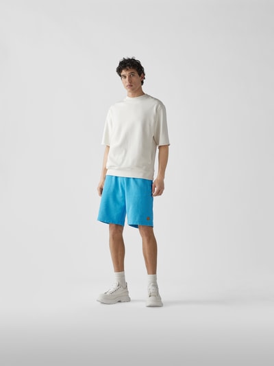Kenzo Sweatshorts mit Logo-Patch Türkis 1