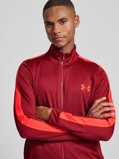 Under Armour Trainingsanzug mit Stehkragen Dunkelrot 3