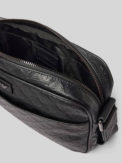 Emporio Armani Umhängetasche mit Logo-Muster Black 5