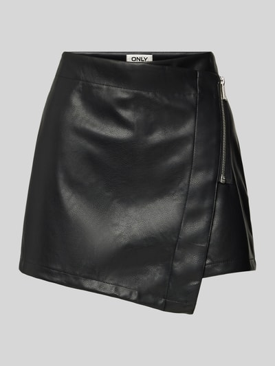 Only Shorts aus Kunstleder Modell 'COLLIE' Black 1