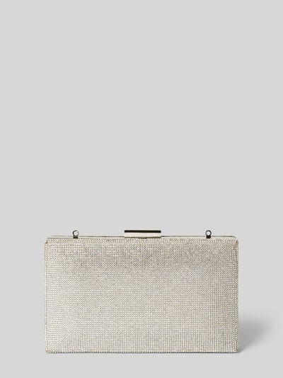 Jake*s Cocktail Clutch met strass-steentjes Zilver - 4