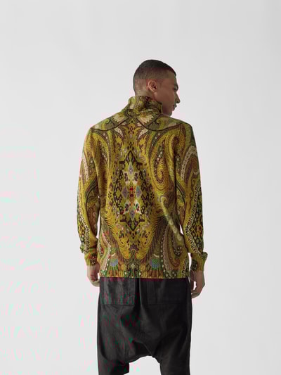Etro Sweatshirt mit Rollkragen Grün 5