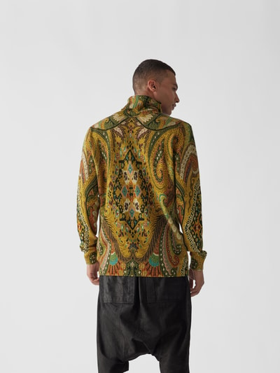 Etro Sweatshirt mit Rollkragen Gruen 5