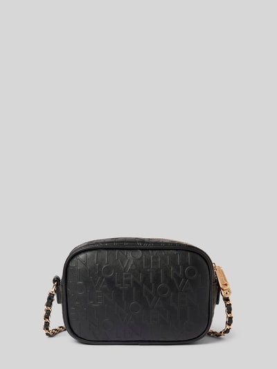 VALENTINO BAGS Umhängetasche mit Label-Strukturmuster Modell 'RELAX CHAIN' Black 3