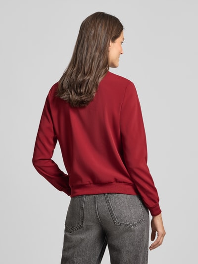 Vero Moda Regular fit blouson met opstaande kraag, model 'COCO' Roestrood - 5