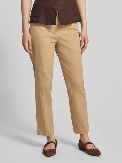 Brax Regular Fit Hose aus Baumwoll-Mix Modell 'MARA S' Beige 4