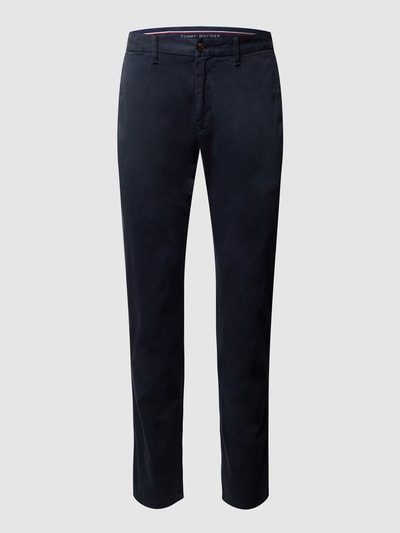 Tommy Hilfiger Straight Fit Chino mit hohem Stretch-Anteil Modell 'Denton' - 'Flex Technology' Marine 2