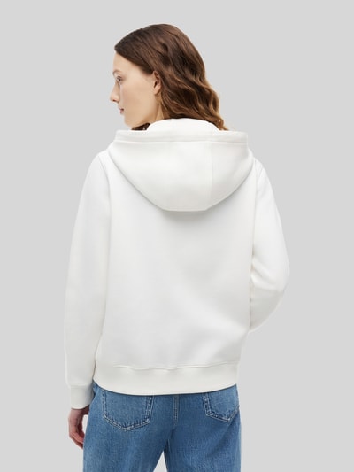 Tommy Jeans Bluza rozpinana o kroju regular fit z mieszanki bawełny Złamany biały 5