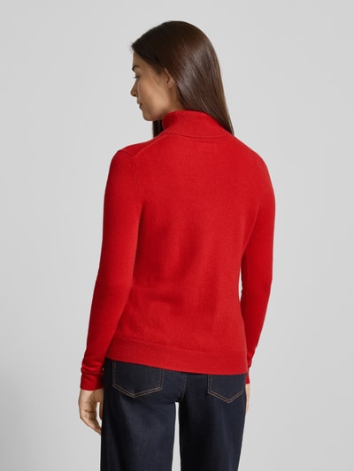 Christian Berg Woman Strickpullover aus reinem Kaschmir Rot 5