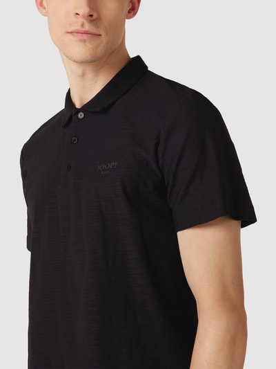 JOOP! Jeans Poloshirt mit Label-Detail Modell 'Alanas' Black 3