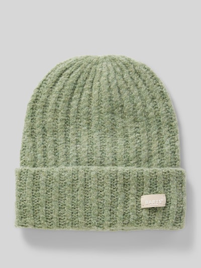 Barts Beanie mit Label-Patch Modell 'Mella' Khaki 1