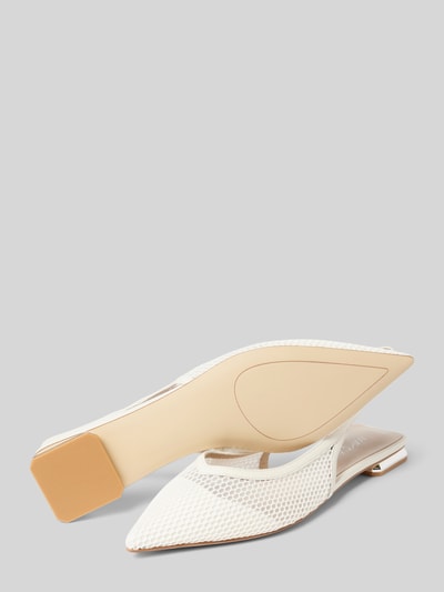 Marc Cain Bags & Shoes Ballerinas mit Blockabsatz Offwhite 4