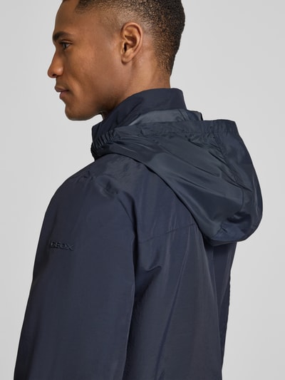Geox Jacke mit Stehkragen und Reißverschluss Marine 3