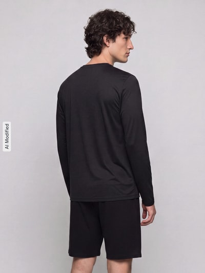 Nike Training Regular Fit Sport-Langarmshirt mit Rundhalsausschnitt Black 5