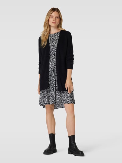 MOS MOSH Strickjacke in Melange-Optik Modell 'THORA' Black 1