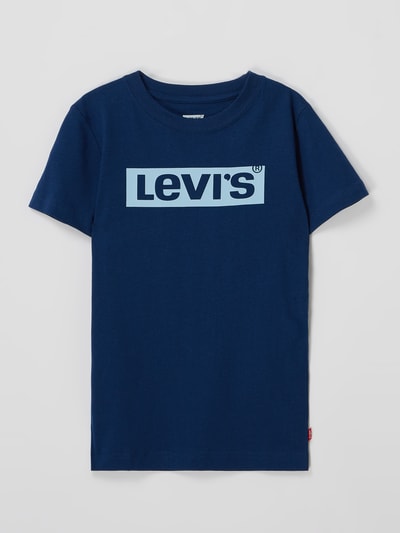 Levi’s® Kids T-shirt met logo Marineblauw - 1