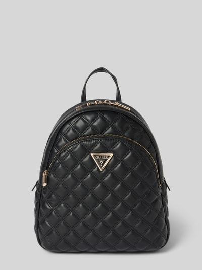 Guess Rucksack mit Steppnähten Modell 'GIULLY' Black 2