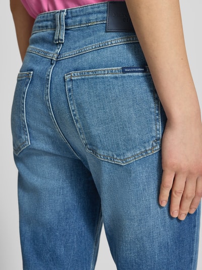 Marc O'Polo DENIM Slim Fit Jeans mit Stretch-Anteil Modell 'Freja' Jeansblau 3