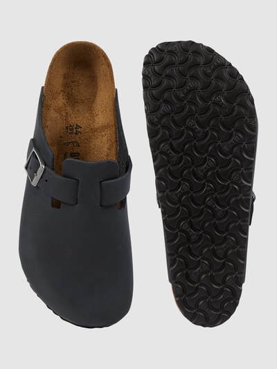 Birkenstock Sandalen aus Leder Modell 'Boston' Black 4